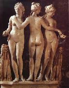 unknow artist The Three Graces Sweden oil painting reproduction